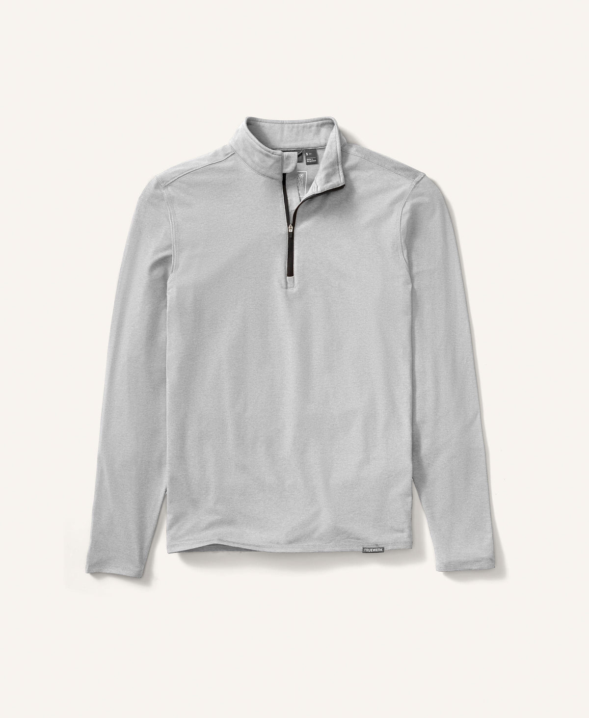 B2 Quarter Zip #color_light heathered grey