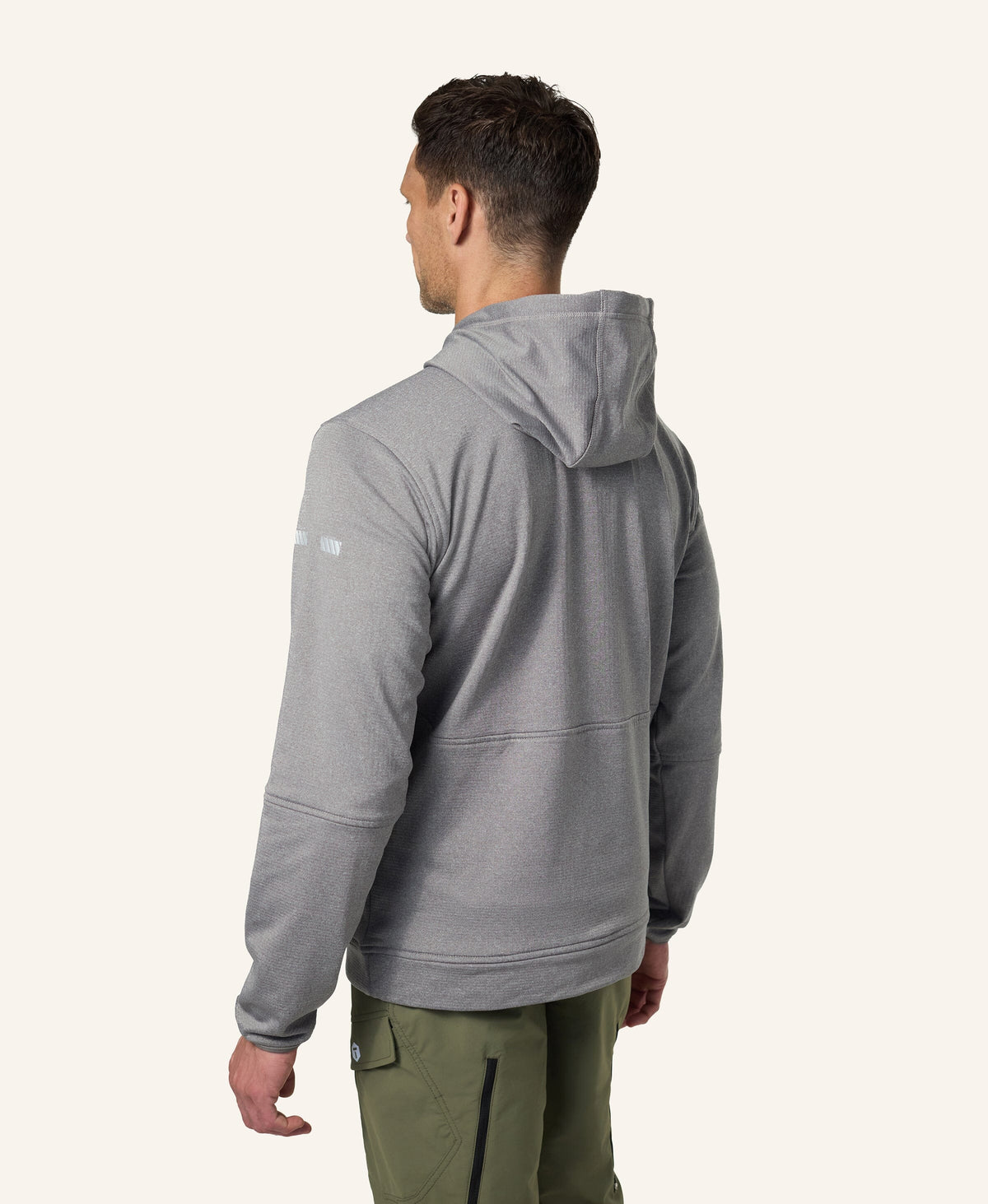 M1 Grid Hoodie Truewerk #color_granite grey