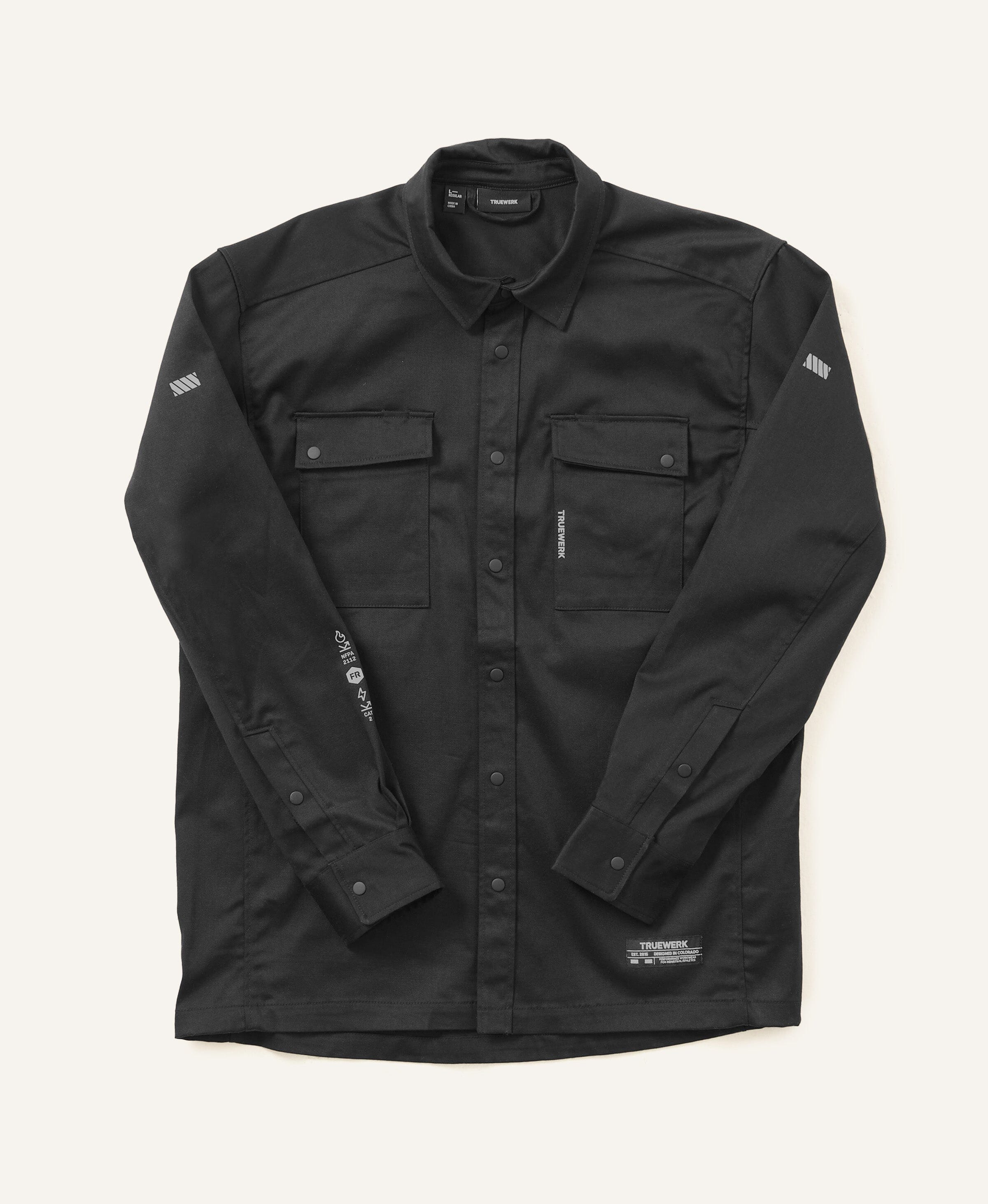 FR2 Mechanics Shirt - Men's Fit Truewerk #color_black