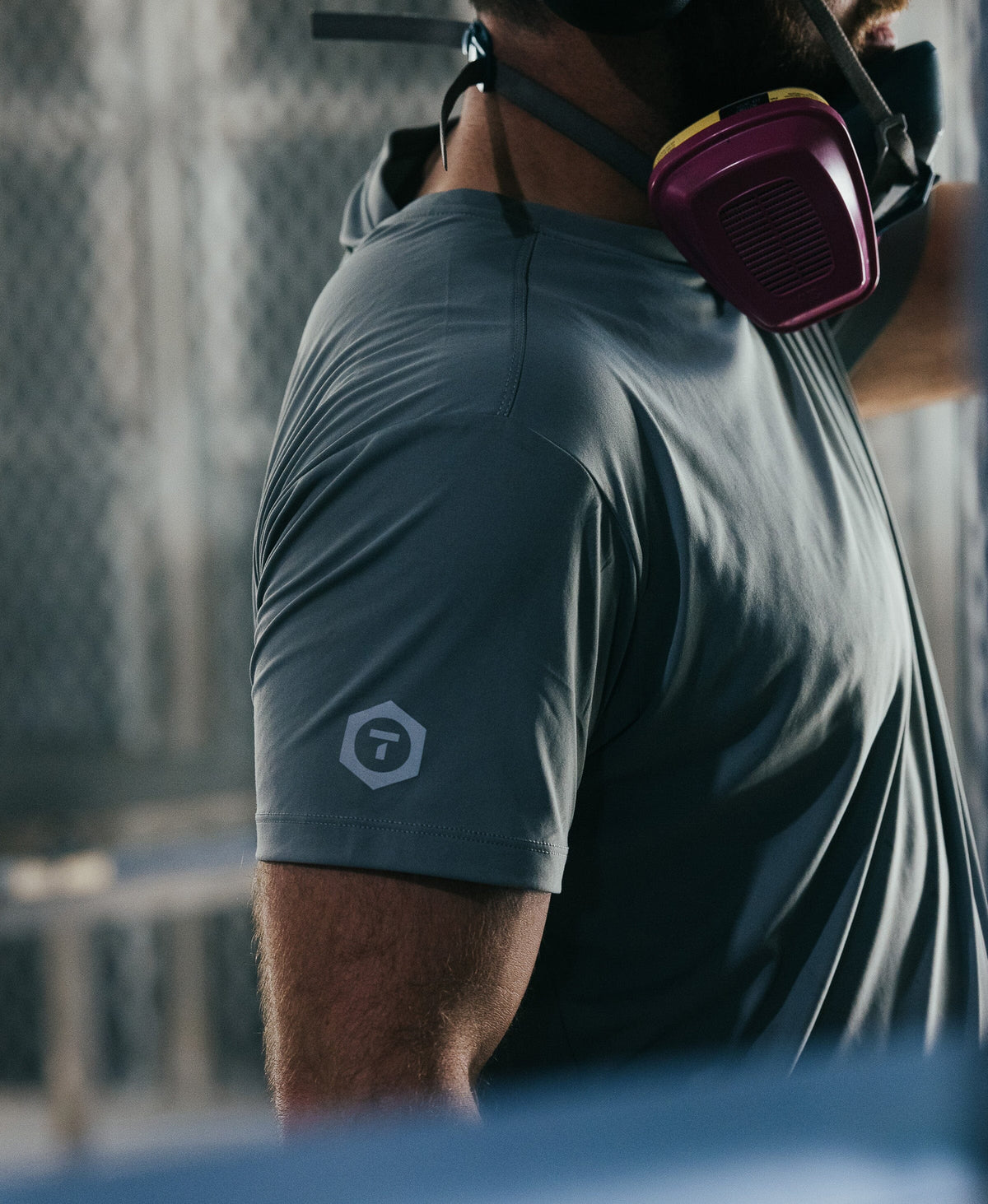 B1 Short Sleeve Tee Truewerk #color_grey